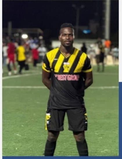 Chukwuemeka Iloka in match kit